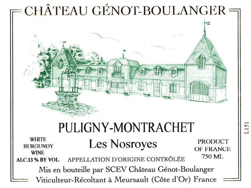 Domaine Genot-Boulanger Puligny-Montrachet &