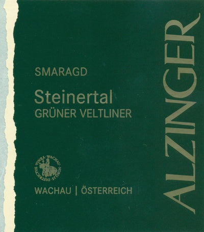 Alzinger Gruner Veltliner 'Steinertal' Smaragd Wachau 2019