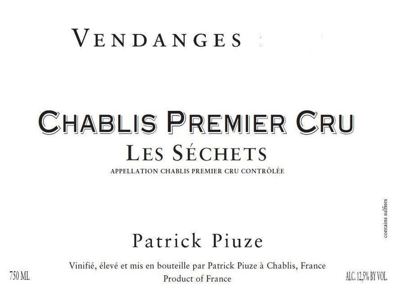 Patrick Piuze Chablis 1er Cru &