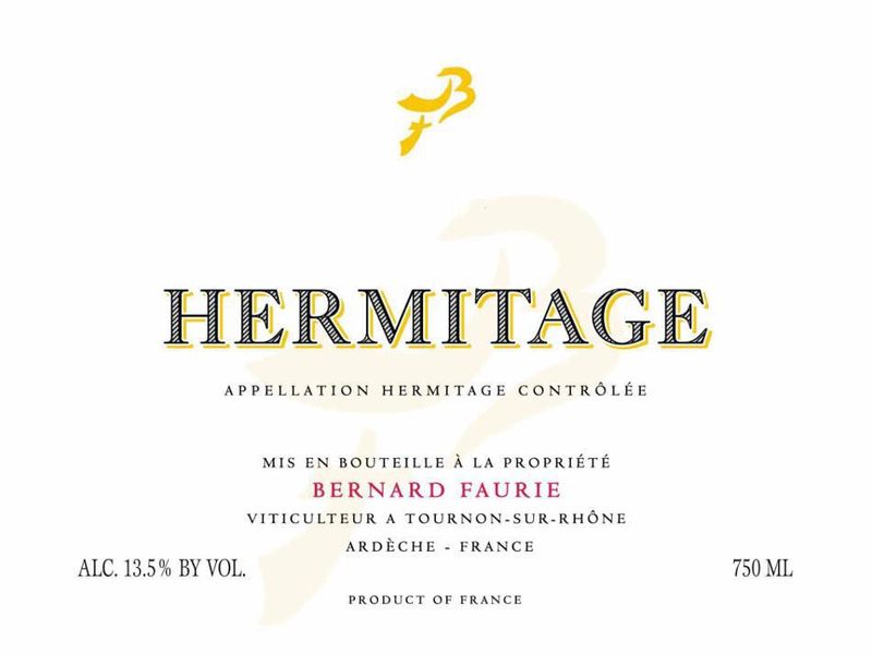 Domaine Bernard Faurie Hermitage &