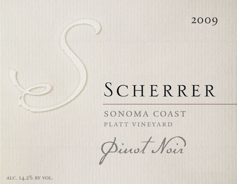 Scherrer Pinot Noir &