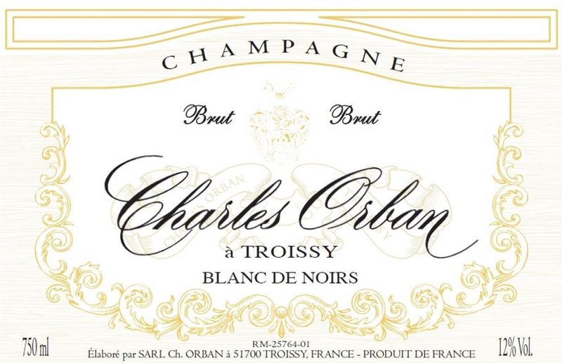 Charles Orban Blanc de Noirs Brut NV