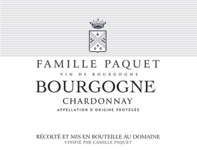 Famille Paquet Bourgogne Blanc 2023