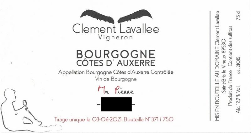 Clement Lavallee Bourgogne Rouge Cotes d&