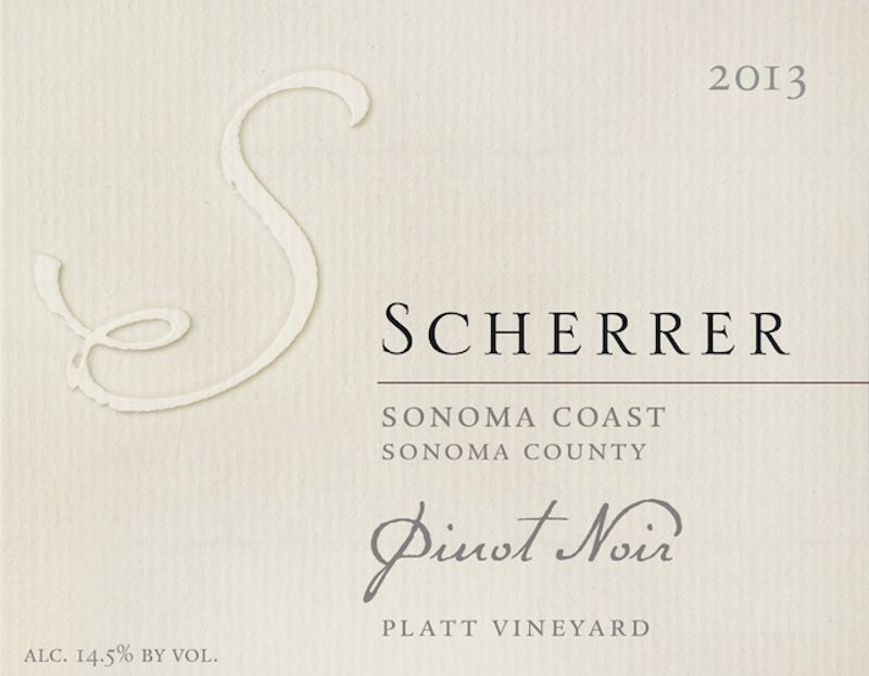 Scherrer Pinot Noir &