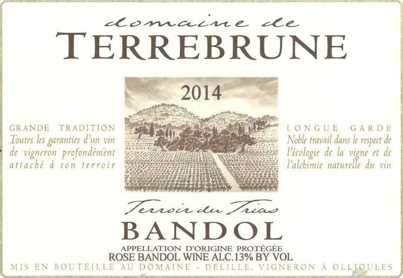 Domaine de Terrebrune Bandol Rose 2022