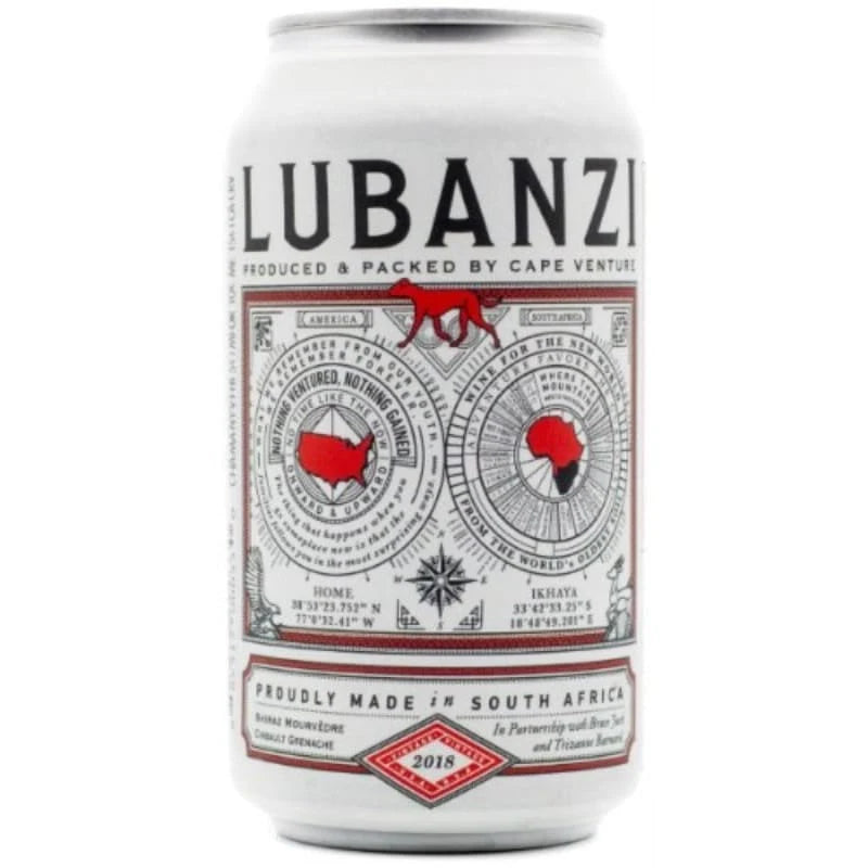 Lubanzi Organic Red Blend Can 2024