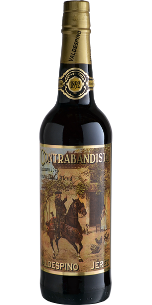 Valdespino Medium Dry Amontillado 'Contrabandista' NV