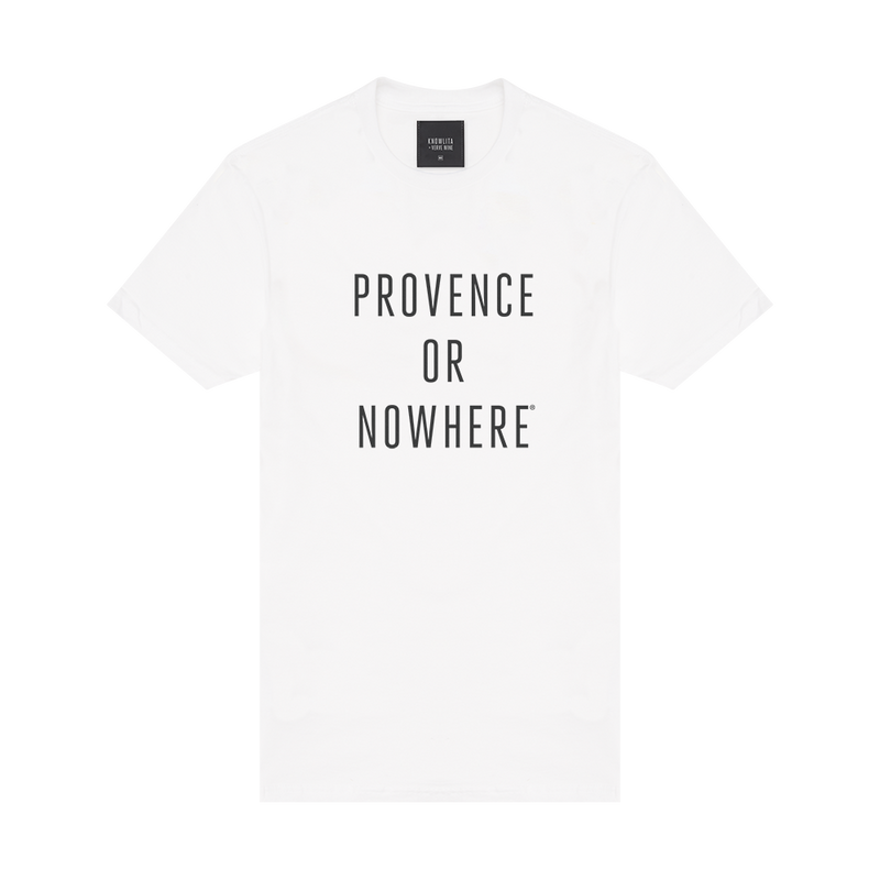 Knowlita x Verve Wine Provence Tee — White