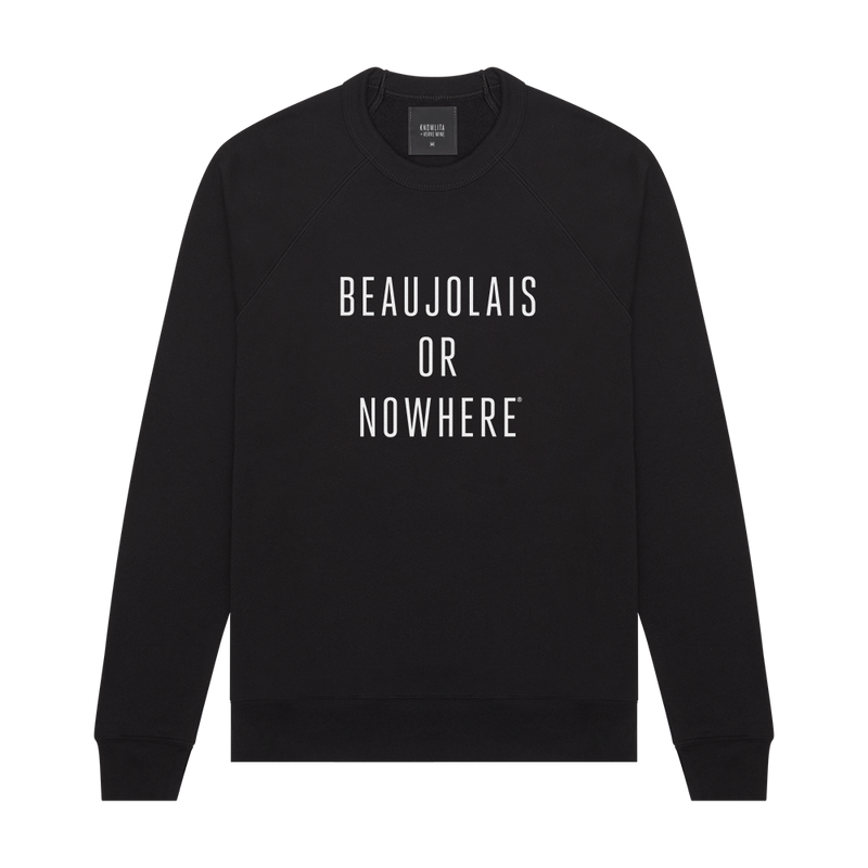 Knowlita x Verve Wine Beaujolais Sweatshirt — Black