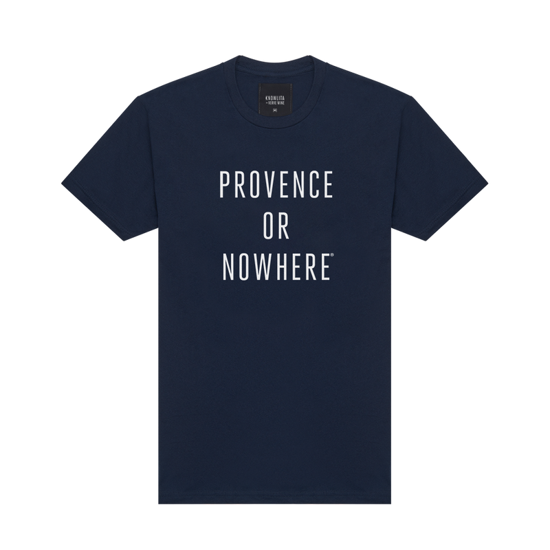 Knowlita x Verve Wine Provence Tee — Navy