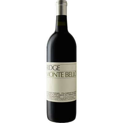 Ridge Cabernet Sauvignon 'Monte Bello' Santa Cruz Mountains 2018-Wine-Verve Wine