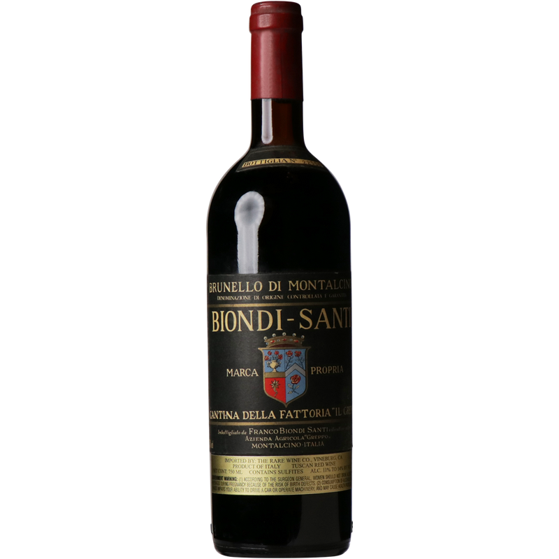 Biondi-Santi Brunello di Montalcino 1982-Wine-Verve Wine