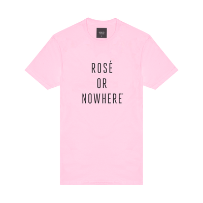 Knowlita x Verve Wine Rose Tee — Pink-Apparel-Verve Wine