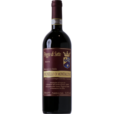 Poggio di Sotto Brunello di Montalcino Riserva 2013-Wine-Verve Wine