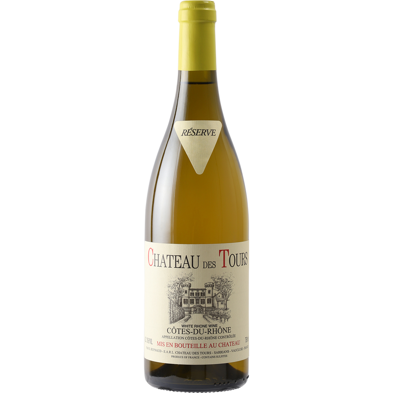 Chateau des Tours Cotes-du-Rhone Blanc 2011-Wine-Verve Wine