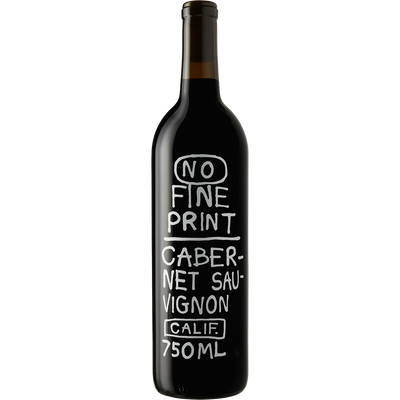 No Fine Print Cabernet Sauvignon California 2017-Wine-Verve Wine