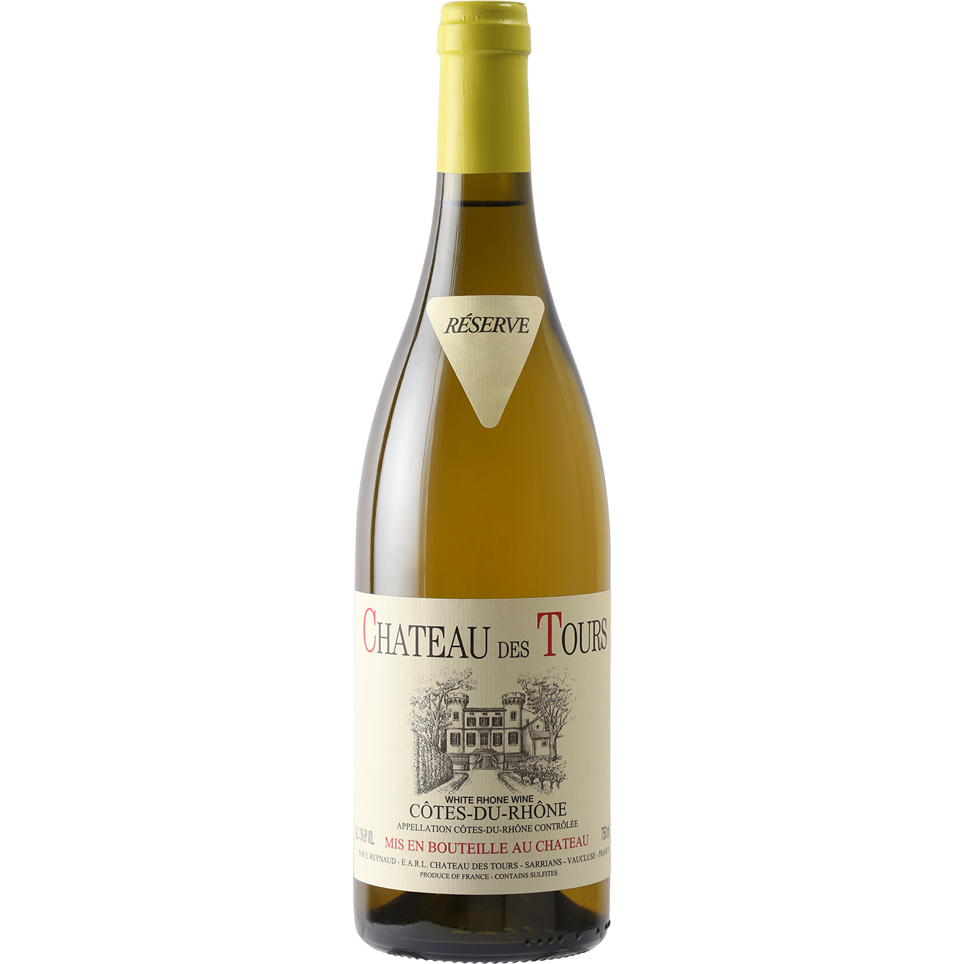 Chateau des Tours IGP Vaucluse Blanc 2017